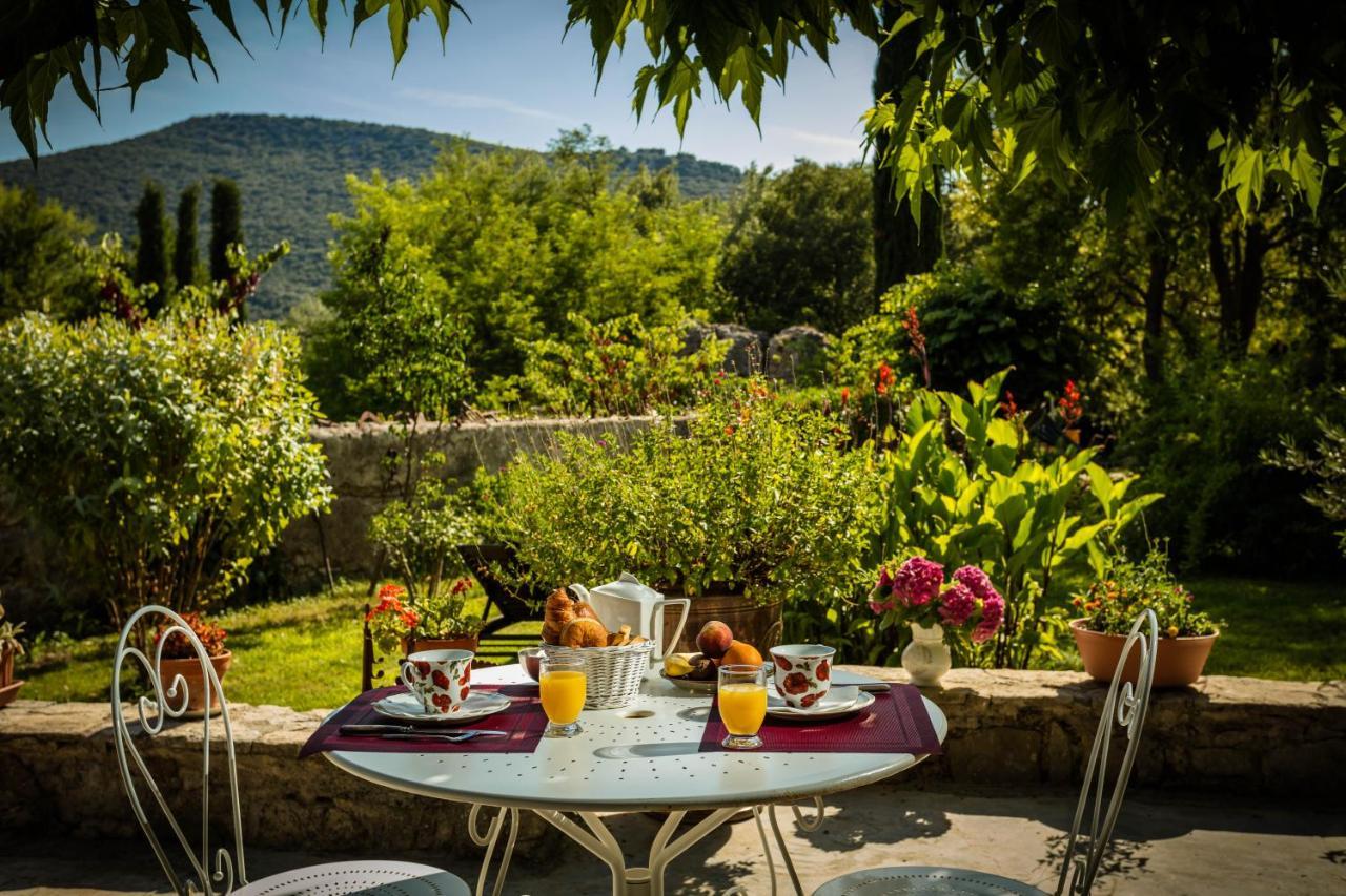 Bed and Breakfast Logis Des Magnans -Les Terrasses Du Coutach - Sauve Esterno foto